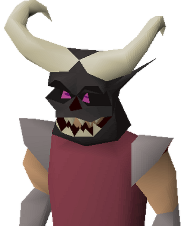 Black Demon Mask Old School Runescape Wiki Fandom