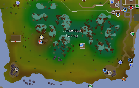 furance old school runescape map of lumbridge