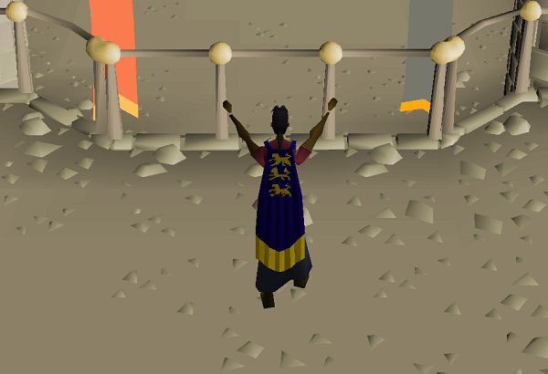 Fossil Island Kudos Display The Champion S Cape And Much