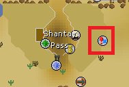 Kalphite Cave on map