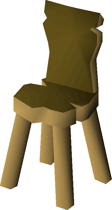Osrs crude wooden chair