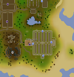 Tithe Farm map