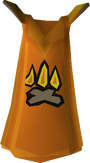 Firemaking cape detail