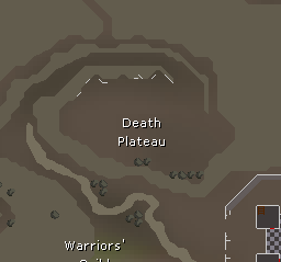 Death Plateau map