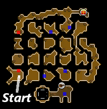 2018 Easter event rabbit hole map
