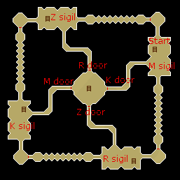 Enakhras temple bottom floor