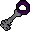 Silver key purple