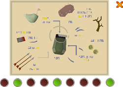 Translated notes interface