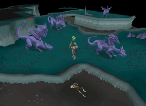 Fighting mithril dragons