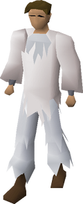 Polar camouflage gear equipped