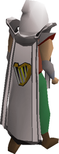 Music cape equipped
