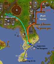 Wyvern runner routes