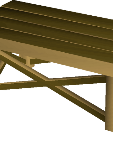 Wooden Workbench Old School Runescape Wiki Fandom
