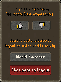 Logout Button Logout Button