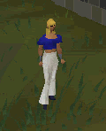 Flared trousers emote