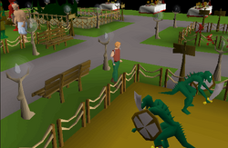 2014 Birthday event - lizardman, giants and imp exhibits