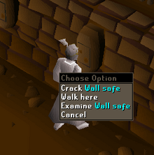 Wall safe