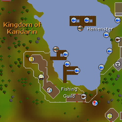 Fishing Guild map
