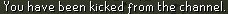 Cc kicked message