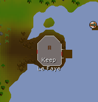 Keep Le Faye map