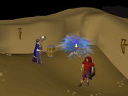 Skeleton hellhound safe spot
