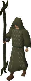 Ahrim's robes equipped