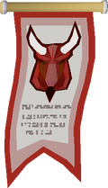 Lesser Demon Champion's banner