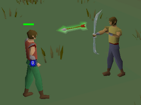 Crystal bow attack