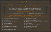 Report Abuse form