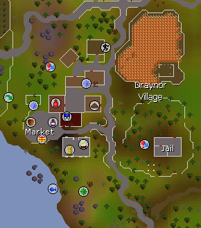 old school runescape map no icons