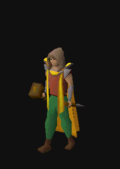 Crafting cape emote