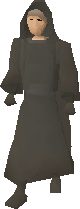 Ghostly robes equipped