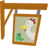 Toad and Chicken sign