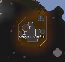 Rogues' Castle map