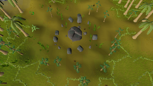 Nature Altar outside