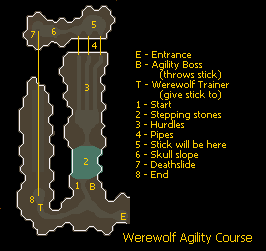 Werewolf Agility Course