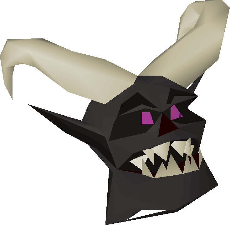 Black demon mask Old School RuneScape Wiki Fandom