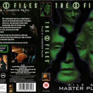 The X Files File 6 Master Plan 1996 20th Century Fox Videos