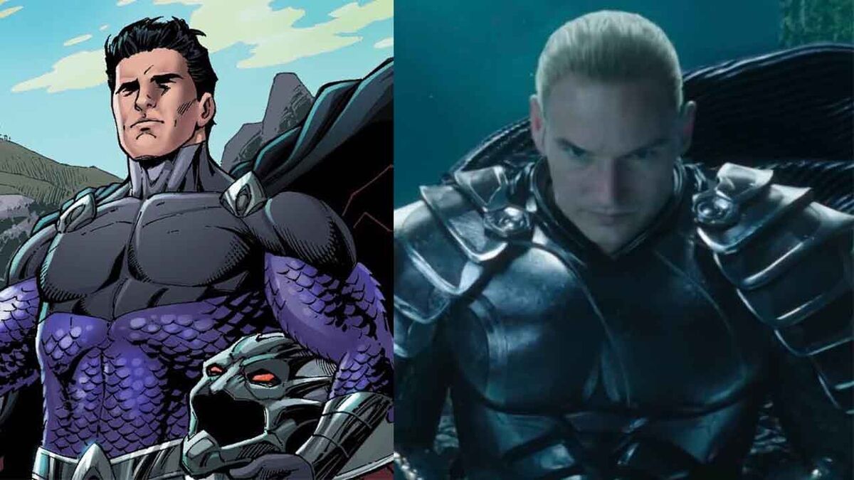 Ocean Master/Orm Evolution in Cartoons and Movies (DC Comics