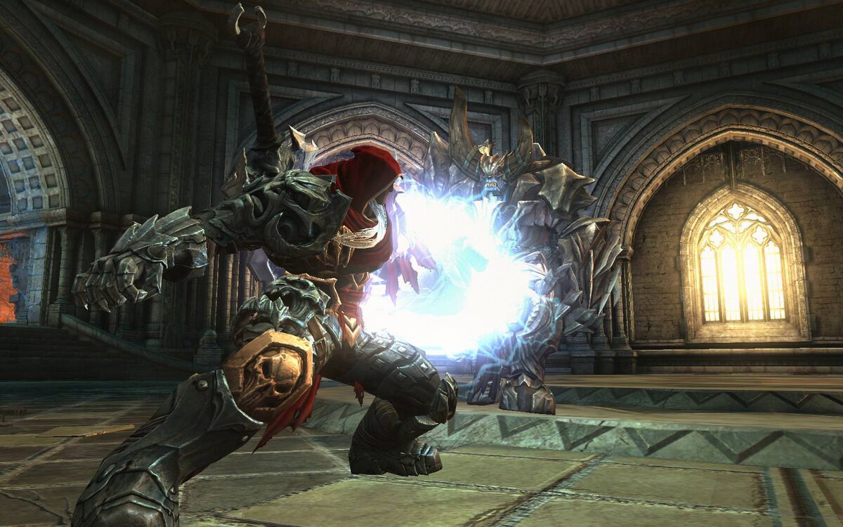 A screenshot of Darksiders.