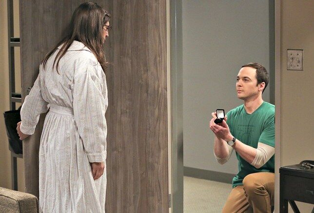 Sheldon proposes in The Long Distance Dissonance