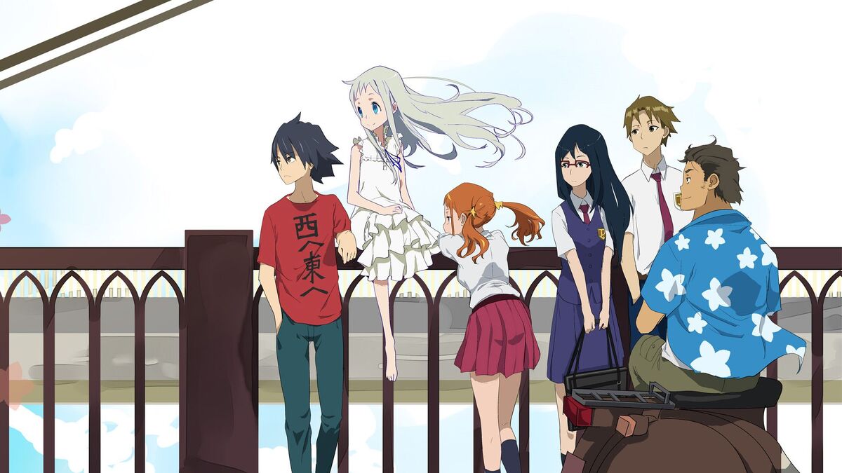 anime about ghosts Anohana: The Flower We Saw That Day