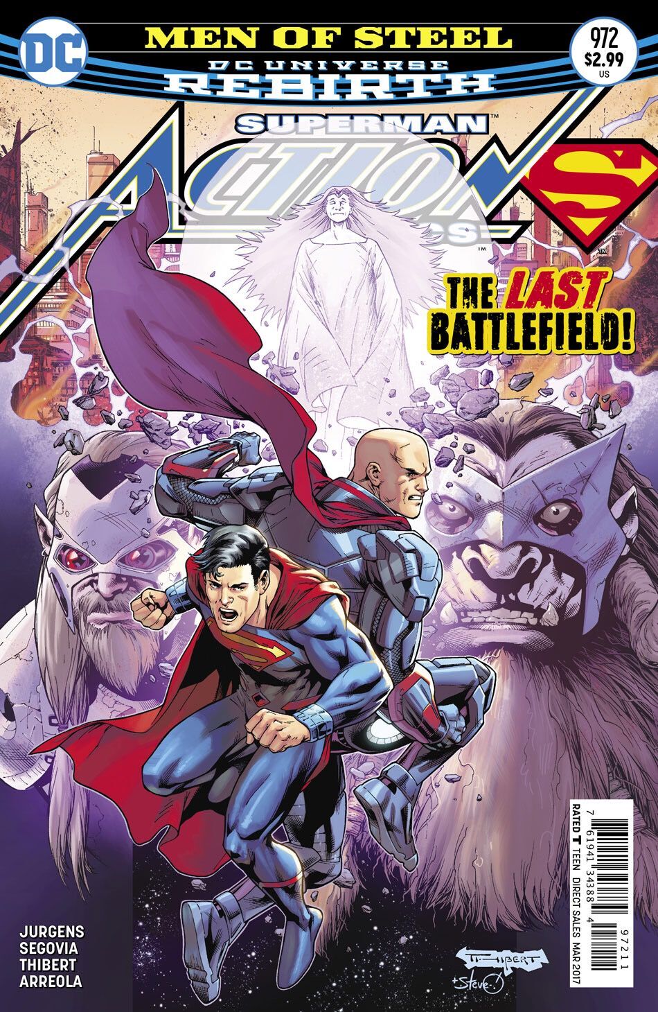 Men of Steel DC Rebirth Comics Issue 972