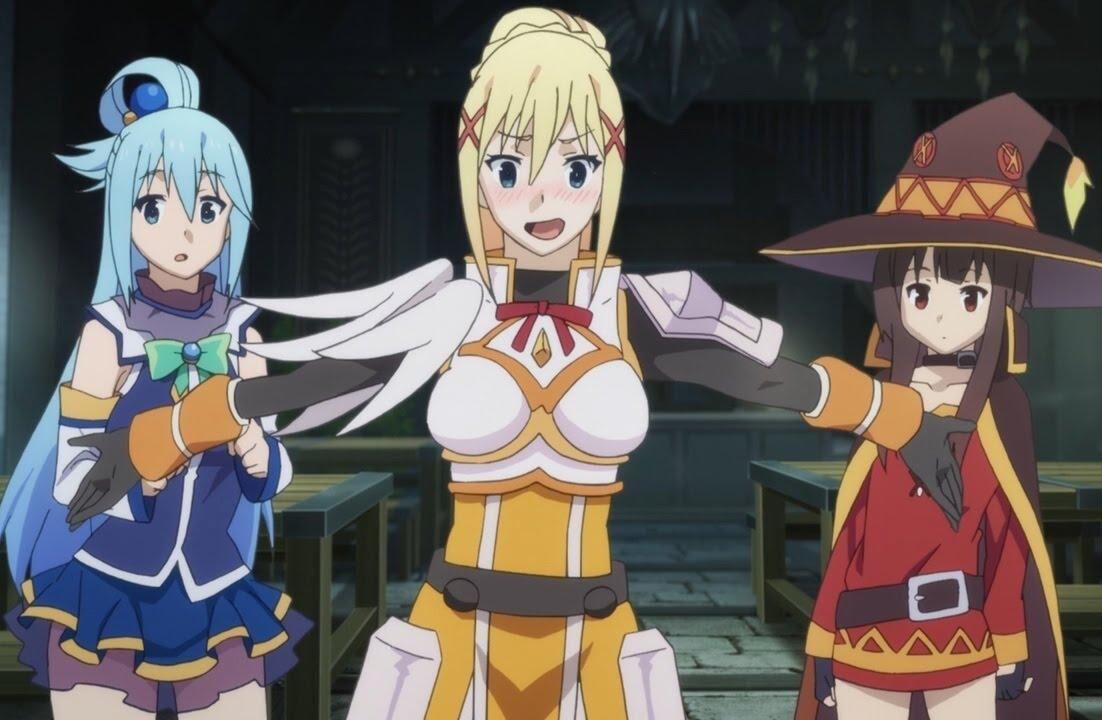 anime deserve English dub Konosuba