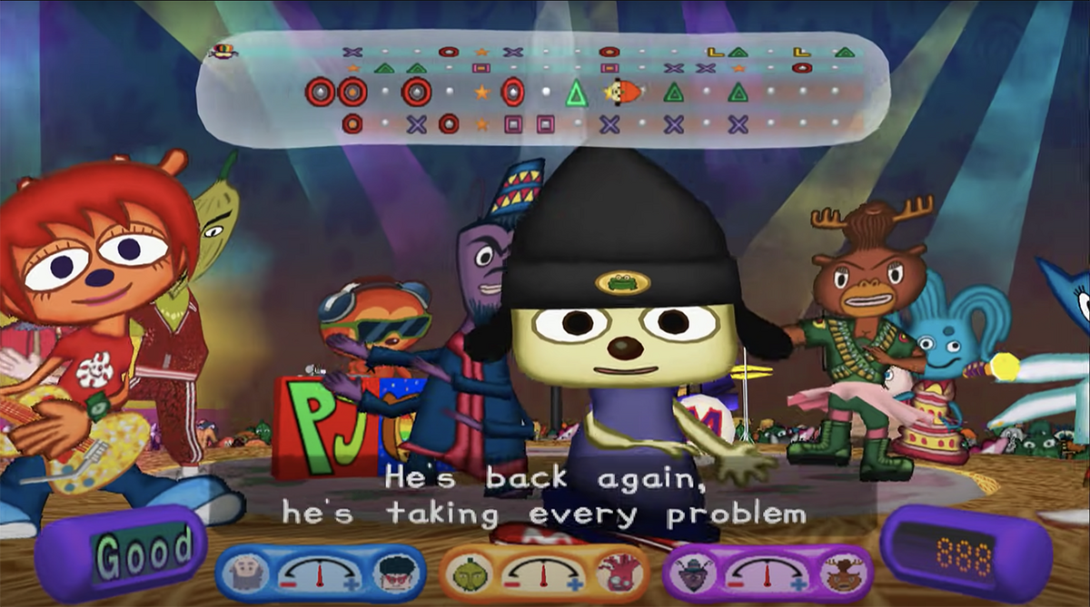 PaRappa the Rapper - release date, videos, screenshots, reviews on