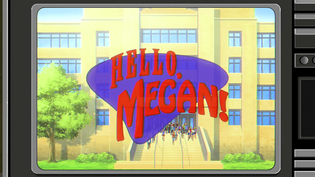 Young Justice, &quot;Image&quot;: Hello, Megan! title card