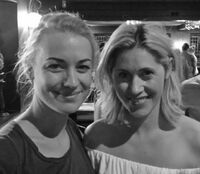 Kya Garwood with Yvonne