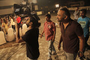 24 India director Abhinday Deo directing the DPs on-set