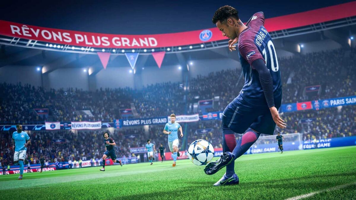 EA FIFA 19 Neymar trick shot