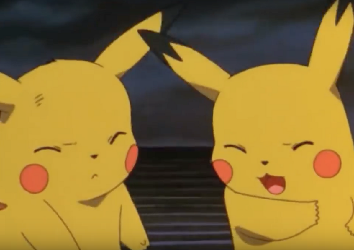 Pikachutwo slaps Pikachu